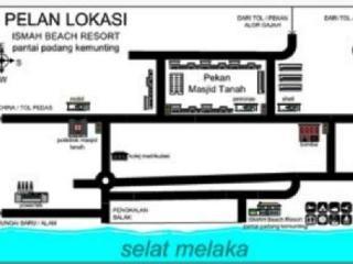 Ismah Beach Resort Masjid Tanah Kültér fotó